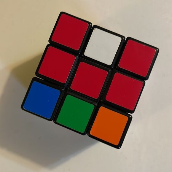Rubix Cube Not Vintage Minor Damage to Stickers - Picture 6 of 8